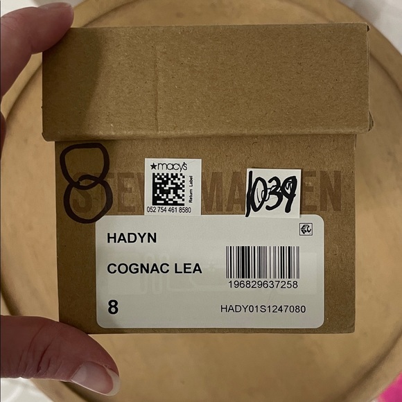 Steve Madden Hayden Slide Sandals in Cognac Size 8 - Picture 5 of 5